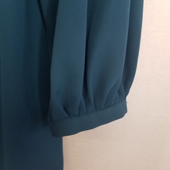 Disney By Lauren Conrad small teal blouse - Picture 5 of 7